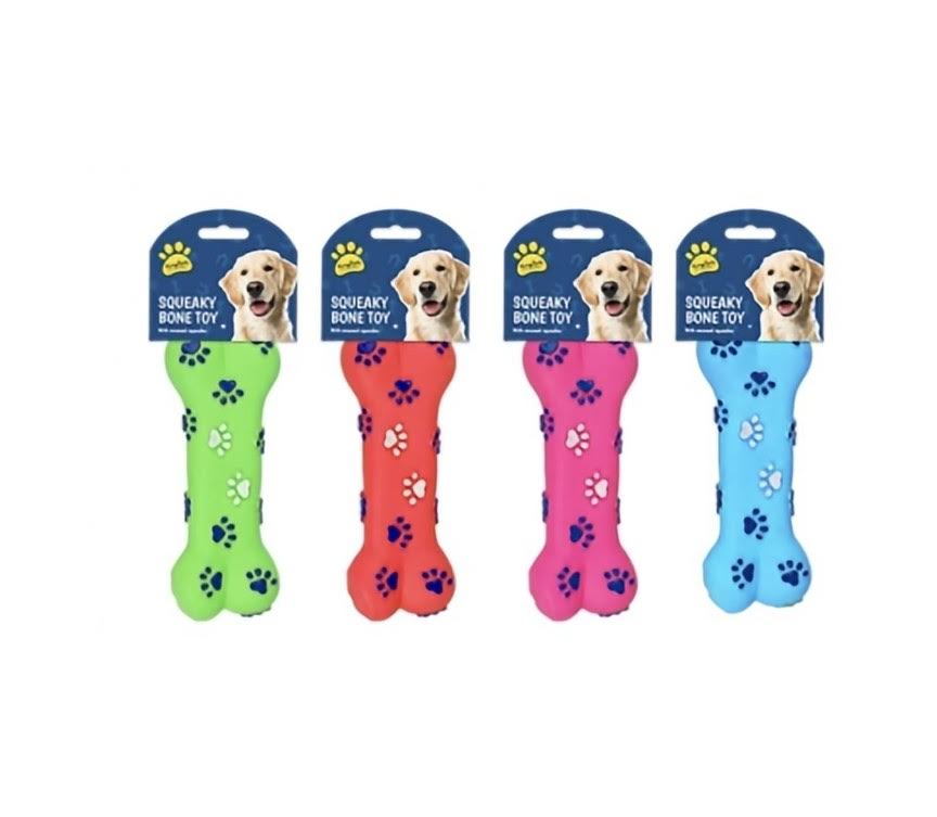 Squeaky Bone Dog Toy