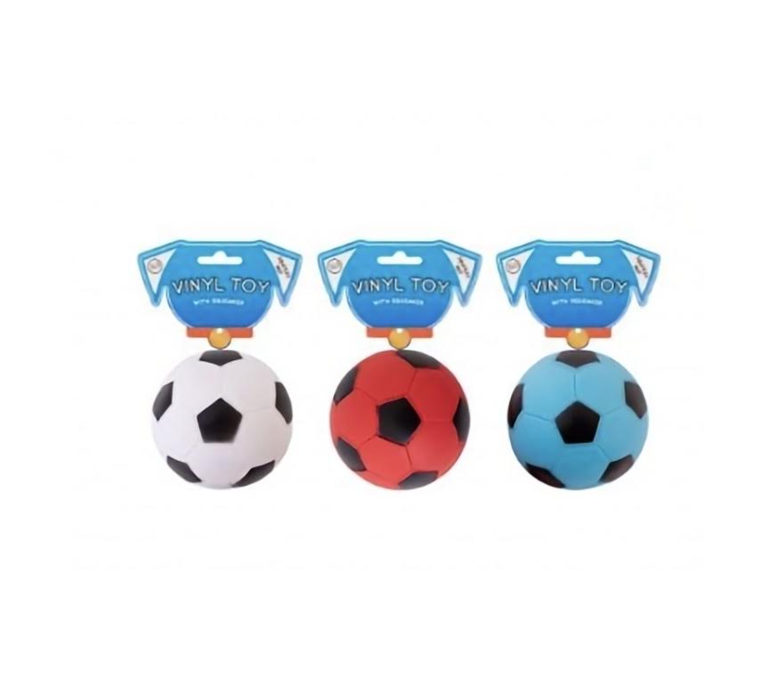 Squeaky Vinyl Football Toy