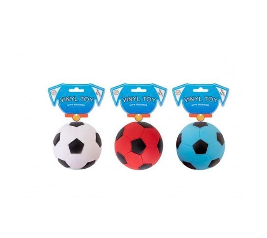 Squeaky Vinyl Football Toy