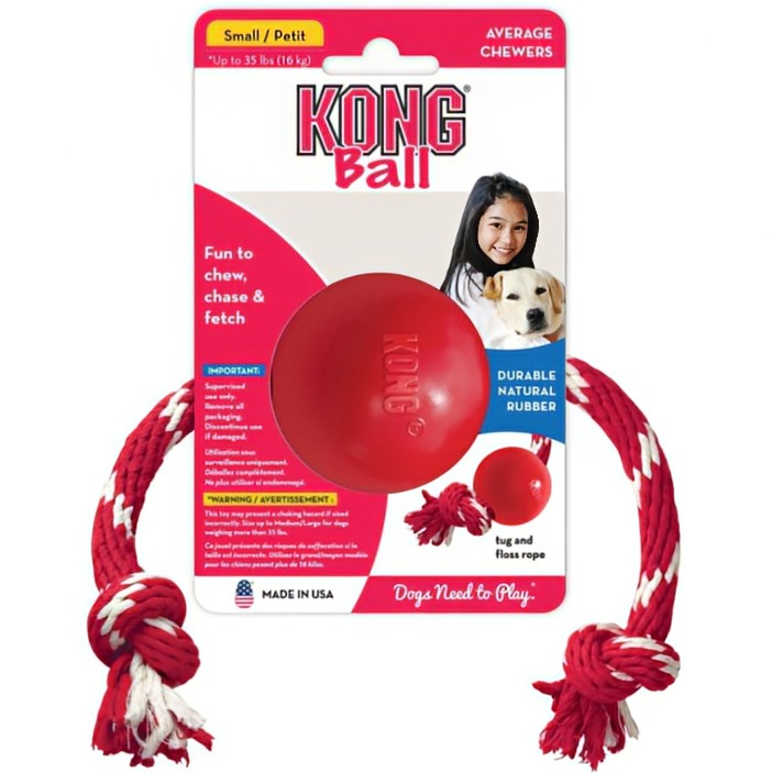 KONG Ball with Rope