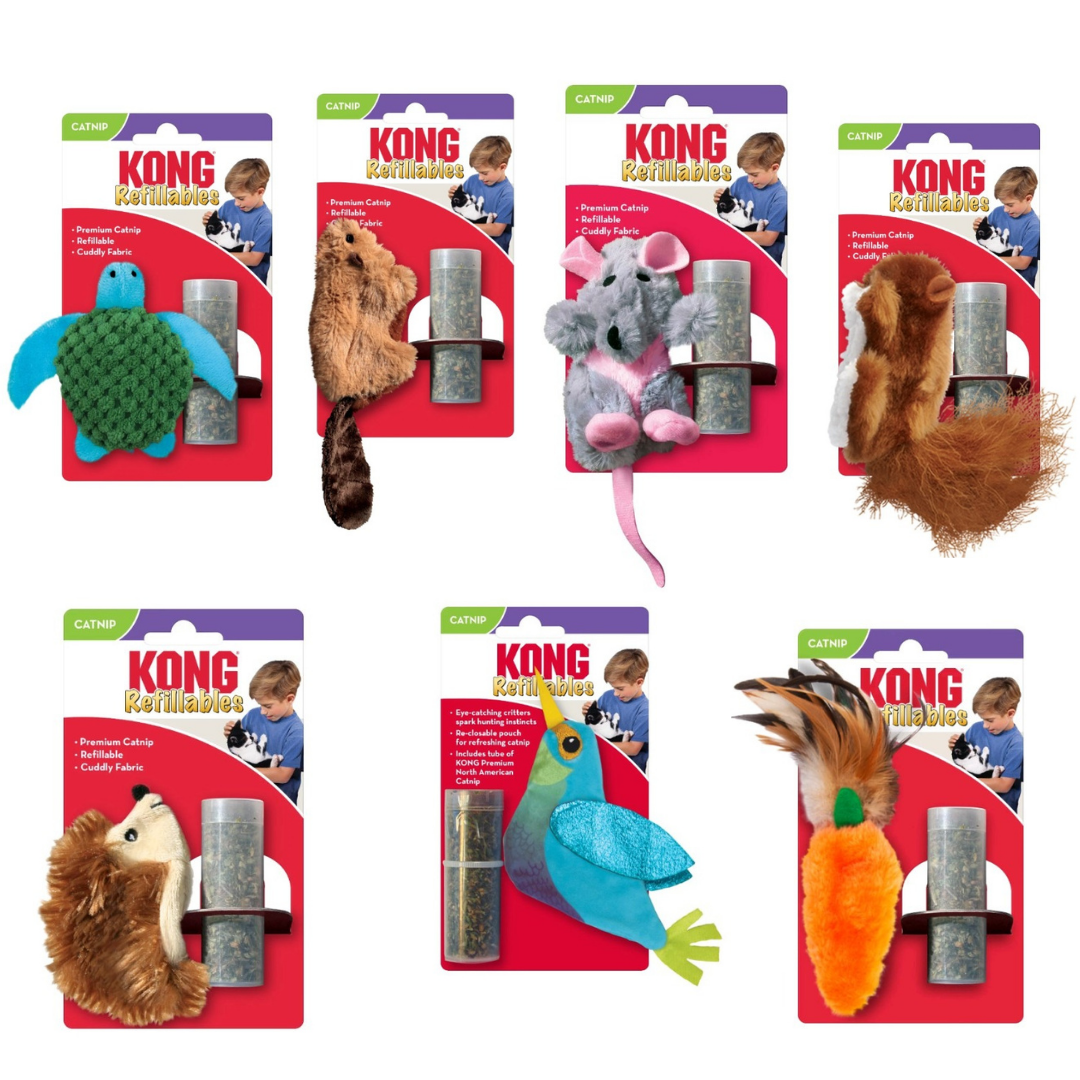 KONG Cat Refillable Catnip Toy